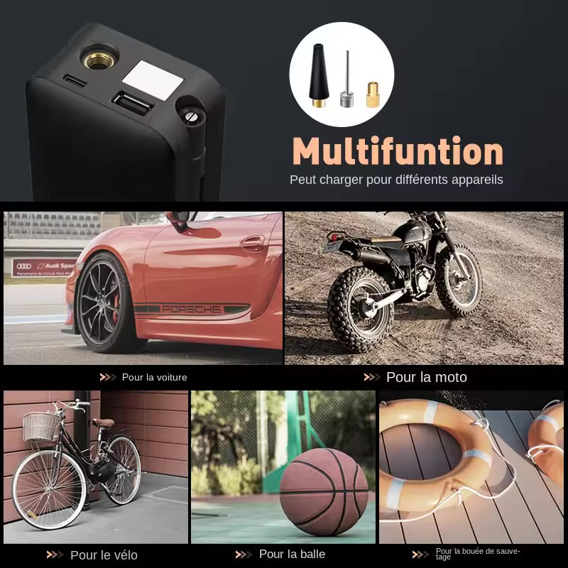 pompe à air rechargeable sans fil