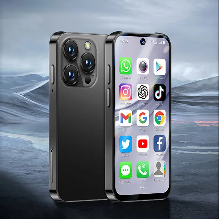 SOYES XS19 Mini Smartphone 3.88 pouces 2GB RAM 16GB ROM Android10.0 avec reconnaissance faciale double SIM réseau 3G